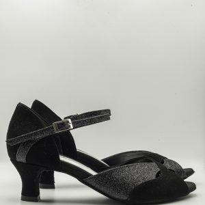 L6.20 Camoscio & Glitter Nero